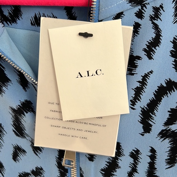 A.L.C Marcella Leopard Print Dress - Picture 8 of 8